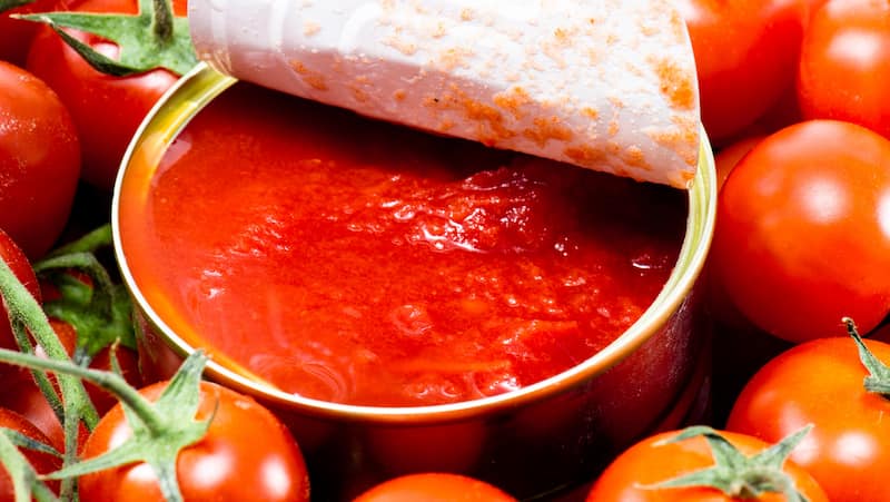تصویر 1 از رب گوجه فرنگی ورامین تهیه شده از گوجه های آبدار دشت ورامین با عصاره غلیظ